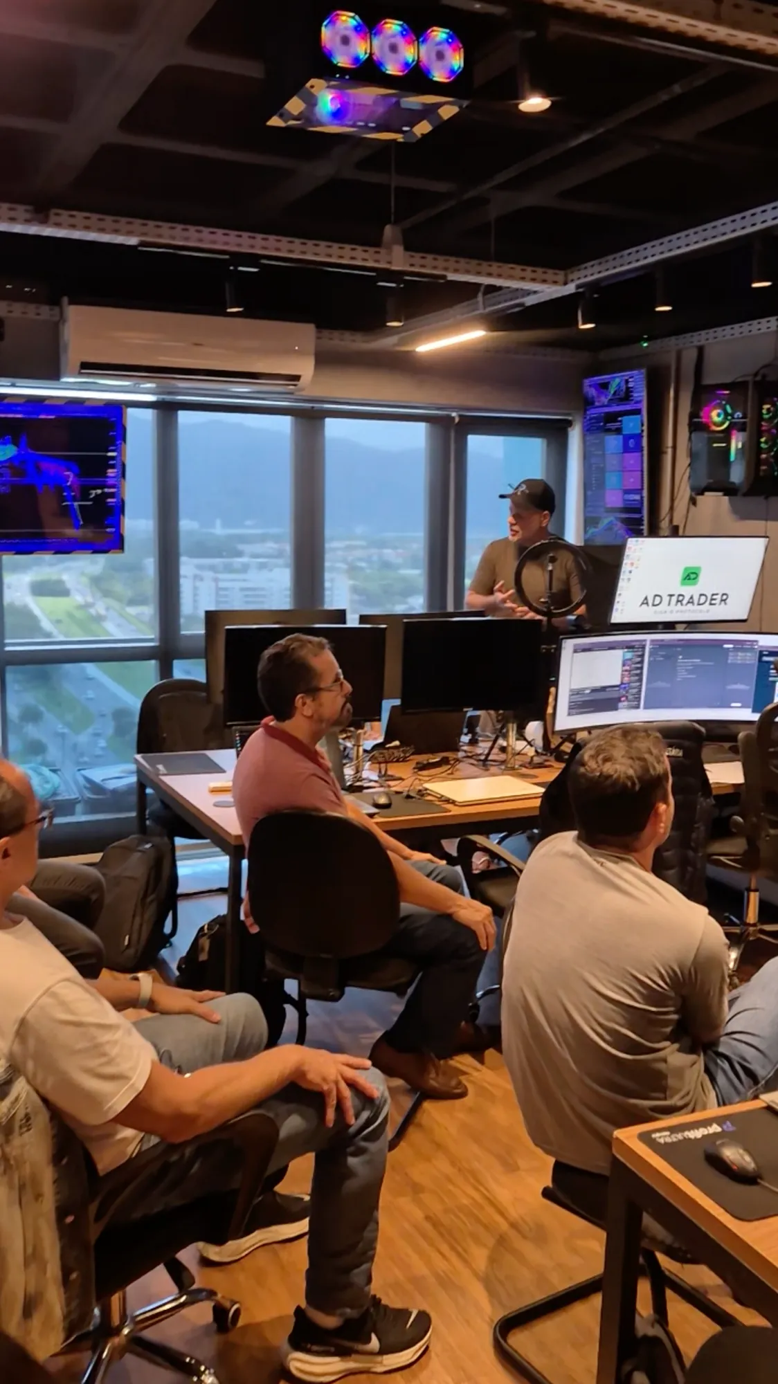 Centro de treinamento da AD Trader no Recreio, RJ